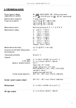 Предварительный просмотр 5 страницы Simex SRT-N118-XA User Manual