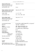 Предварительный просмотр 6 страницы Simex SRT-N118-XA User Manual