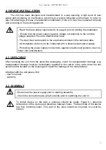 Preview for 7 page of Simex SRT-N118 User Manual