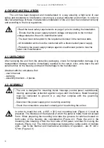 Предварительный просмотр 6 страницы Simex STI-73 User Manual