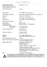 Предварительный просмотр 6 страницы Simex STI-N118 User Manual