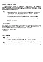 Предварительный просмотр 7 страницы Simex STI-N118 User Manual