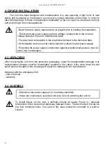 Предварительный просмотр 8 страницы Simex SUR-457 User Manual