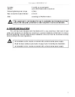 Preview for 5 page of Simex SWE-73-L User Manual