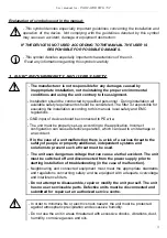 Предварительный просмотр 3 страницы Simex SWE-73-T User Manual