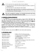 Предварительный просмотр 4 страницы Simex SWE-73-T User Manual