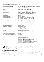 Предварительный просмотр 5 страницы Simex SWE-73-T User Manual