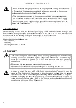 Предварительный просмотр 6 страницы Simex SWE-73-T User Manual