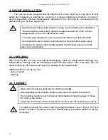 Preview for 6 page of Simex SWZ-W610 User Manual