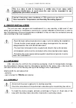 Предварительный просмотр 5 страницы Simex TRS-09a User Manual