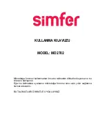 Preview for 1 page of Simfer MD 2702 Instruction Manual