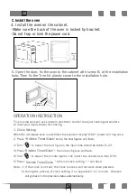 Предварительный просмотр 31 страницы Simfer Mikrodalga MD2310 User Manual