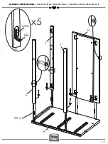 Предварительный просмотр 17 страницы Simmons Kids 080213101893 Assembly Instructions Manual