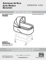 Предварительный просмотр 1 страницы Simmons Kids 701500 Instruction Manual