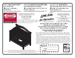 Simmons Kids Little Forks CRIB 'N' MORE Instructions Manual preview