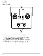 Предварительный просмотр 6 страницы Simmons DA200SB Owner'S Manual