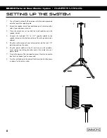 Preview for 8 page of Simmons DA350 Owner'S Manual