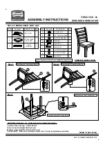 Preview for 3 page of Simmons DURANGO 5010-59 Assembly Instructions