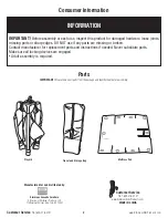 Preview for 3 page of Simmons Elite Comfort 299772-029 Assembly Instructions Manual