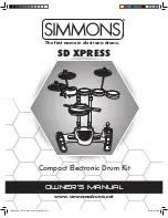 Simmons SD XPRESS Owner'S Manual preview