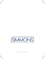 Preview for 20 page of Simmons SD5K User Manual