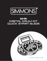 Preview for 1 page of Simmons SD9K Quick Start Manual