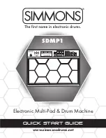 Предварительный просмотр 1 страницы Simmons SDMP1 Quick Start Manual