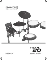 Simmons TITAN 20 Owner'S Manual preview