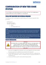 Preview for 36 page of Simoco SDB670 Installation Manual