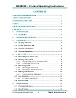 Preview for 4 page of Simoco SRM9020 Operating Instructions Manual