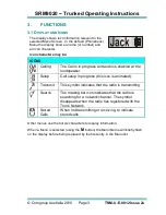 Preview for 8 page of Simoco SRM9020 Operating Instructions Manual