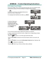 Preview for 20 page of Simoco SRM9020 Operating Instructions Manual