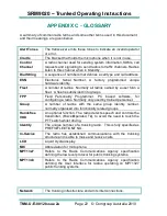 Preview for 27 page of Simoco SRM9020 Operating Instructions Manual