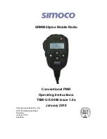 Simoco SRM9020PLUS Operating Instructions Manual предпросмотр