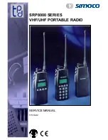 Simoco SRP8000 SERIES Service Manual предпросмотр