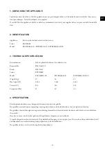 Preview for 25 page of Simogas EXTREME 50 E Instruction Manual