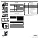 Предварительный просмотр 2 страницы Simon 1000 041 Series Instructions Manual