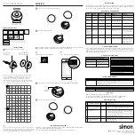 Предварительный просмотр 2 страницы Simon 1000 343-039 Series Manual