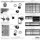 Предварительный просмотр 6 страницы Simon 1000 343-039 Series Manual