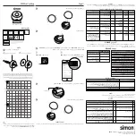 Предварительный просмотр 10 страницы Simon 1000 343-039 Series Manual