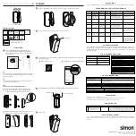 Предварительный просмотр 6 страницы Simon 10002214-039 Manual