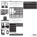 Preview for 2 page of Simon 10032108 Series Quick Start Manual