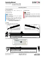 Предварительный просмотр 5 страницы Simon EA-K-30 Series Operating Manual