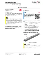 Предварительный просмотр 7 страницы Simon EA-K-30 Series Operating Manual