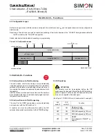 Предварительный просмотр 8 страницы Simon EA-K-30 Series Operating Manual