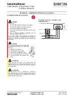 Предварительный просмотр 22 страницы Simon EA-K-30 Series Operating Manual