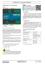 Preview for 18 page of Simon M-SHEV Series Operating Manual