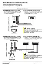 Preview for 14 page of Simon ZVE-UNI A Operating Manual