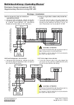 Preview for 16 page of Simon ZVE-UNI A Operating Manual