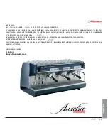 Предварительный просмотр 151 страницы Simonelli Aurelia V User Handbook Manual